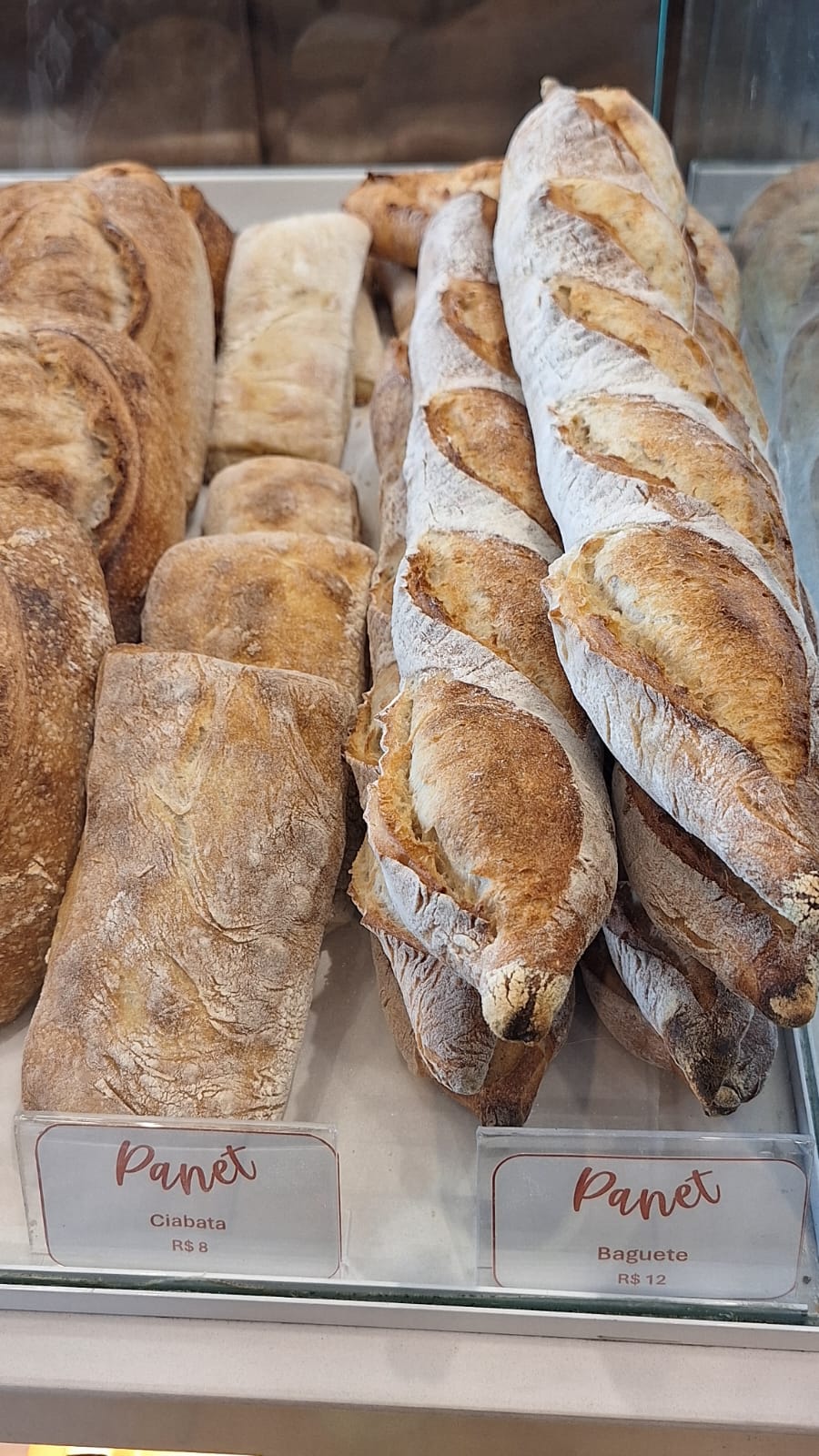 Baguetes e Ciabatas da Panet